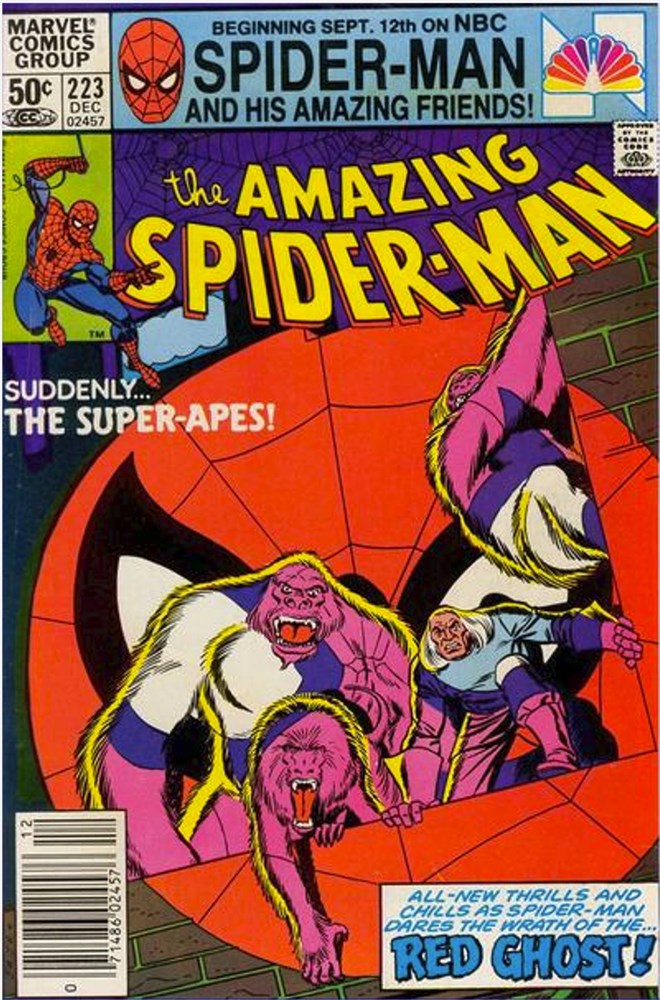 THE AMAZING SPIDER-MAN #223-MJ
