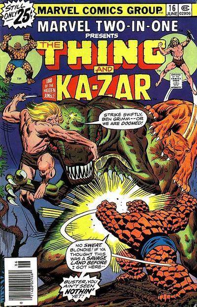 MARVEL TWO-IN-ONE #16