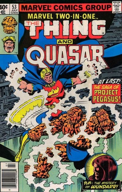 MARVEL TWO-IN-ONE #53B