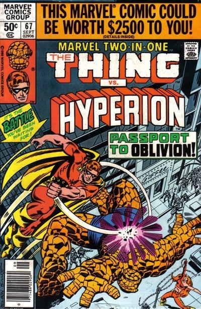 MARVEL TWO-IN-ONE #67B