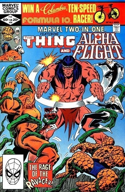 MARVEL TWO-IN-ONE #84
