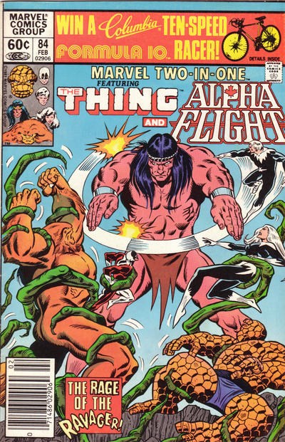 MARVEL TWO-IN-ONE #84B