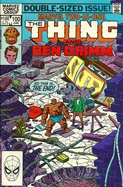 MARVEL TWO-IN-ONE #100