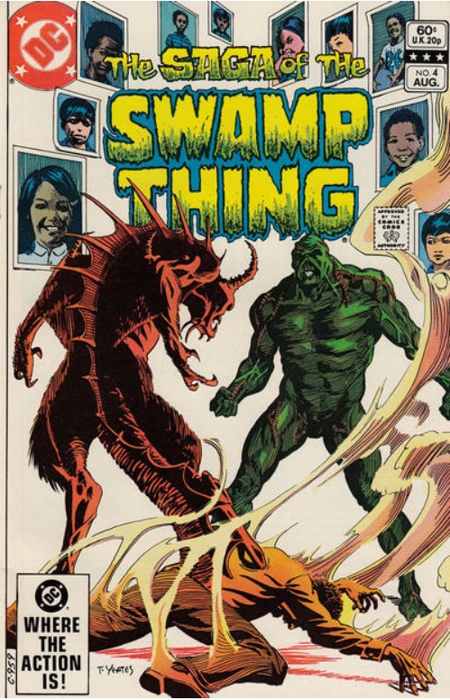 SAGA OF THE SWAMP THING #4