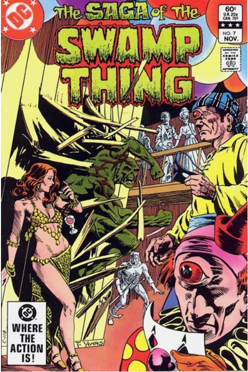 SAGA OF THE SWAMP THING #7