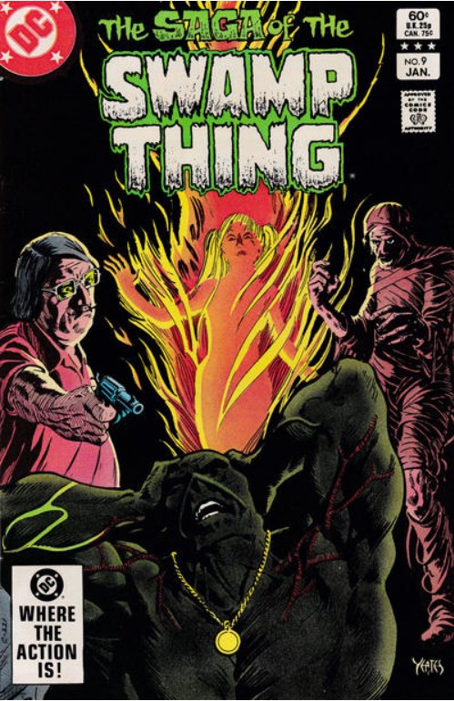 SAGA OF THE SWAMP THING #9