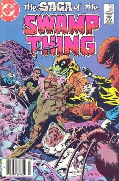 SAGA OF THE SWAMP THING #22B