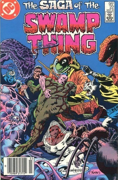 SAGA OF THE SWAMP THING #22C