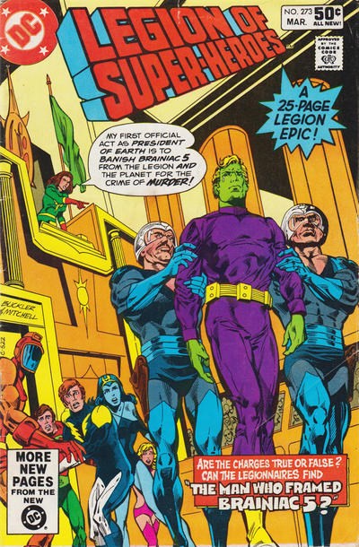 LEGION OF SUPER-HEROES #273