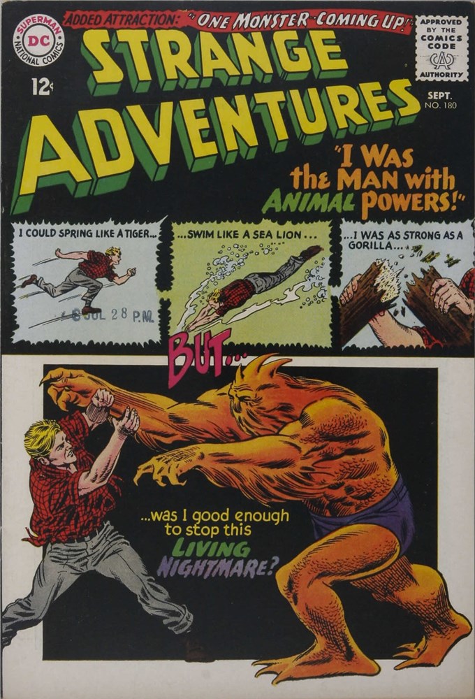 STRANGE ADVENTURES #180