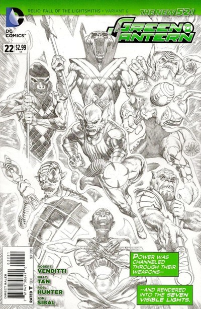 GREEN LANTERN #22B