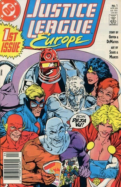 JUSTICE LEAGUE EUROPE #1B