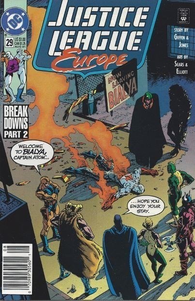 JUSTICE LEAGUE EUROPE #29B