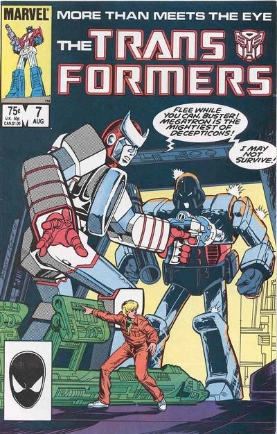 THE TRANSFORMERS #7-2nd