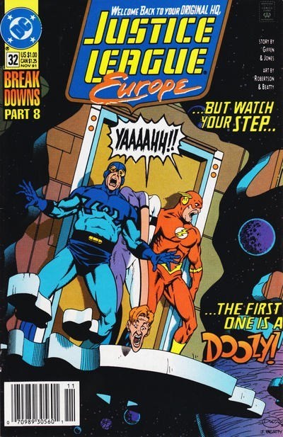 JUSTICE LEAGUE EUROPE #32B