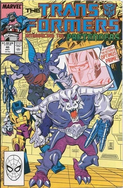 THE TRANSFORMERS #40