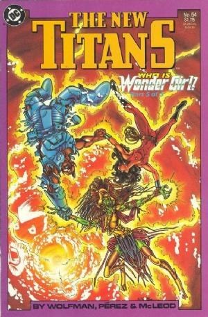 THE NEW TITANS #54