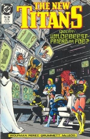 THE NEW TITANS #59