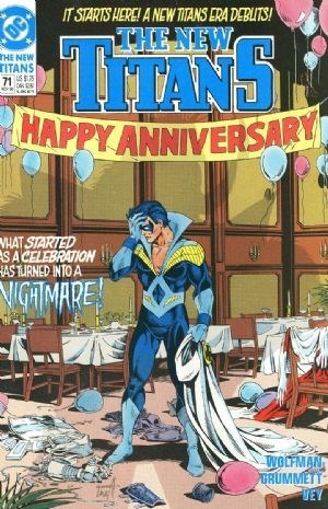 THE NEW TITANS #71