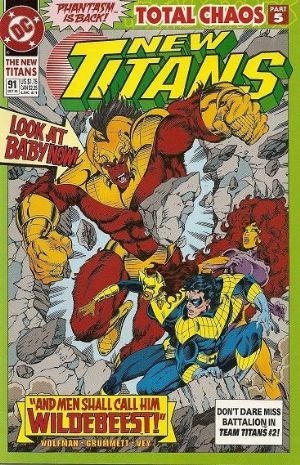 THE NEW TITANS #91