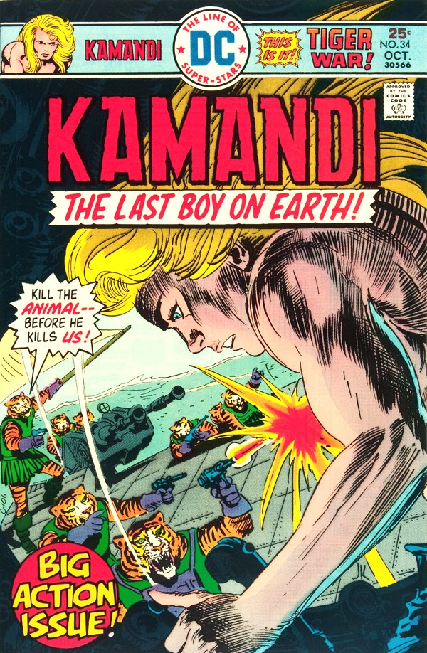 KAMANDI, THE LAST BOY ON EARTH #34