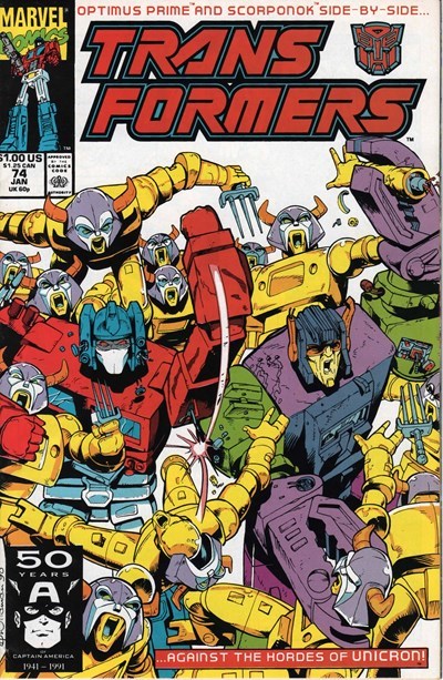 THE TRANSFORMERS #74