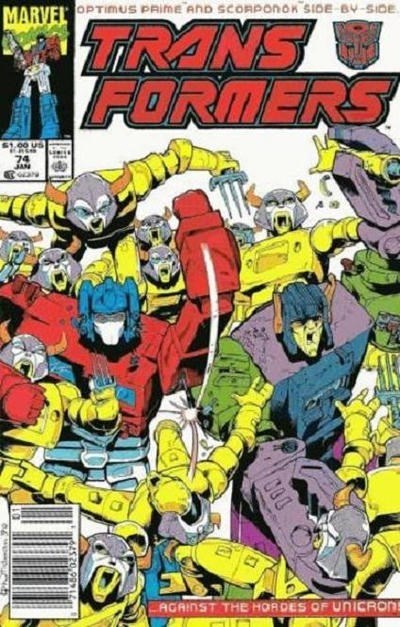 THE TRANSFORMERS #74B