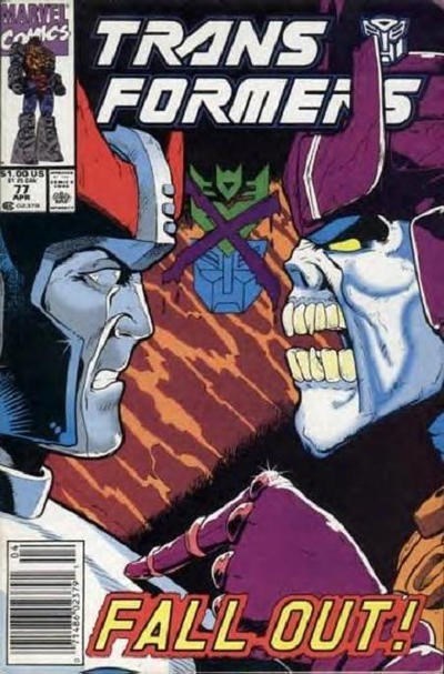 THE TRANSFORMERS #77B