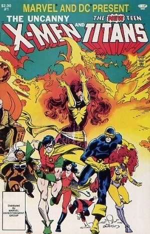 MARVEL AND DC PRESENT THE UNCANNY X-MEN AND THE NEW TEEN TITANS #1