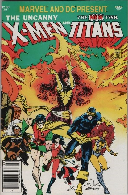 MARVEL AND DC PRESENT THE UNCANNY X-MEN AND THE NEW TEEN TITANS #1C
