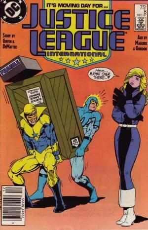 JUSTICE LEAGUE INTERNATIONAL #8B