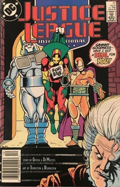 JUSTICE LEAGUE INTERNATIONAL #20B