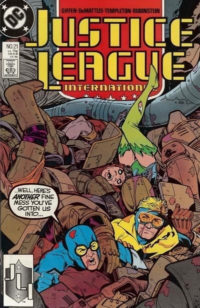 JUSTICE LEAGUE INTERNATIONAL #21