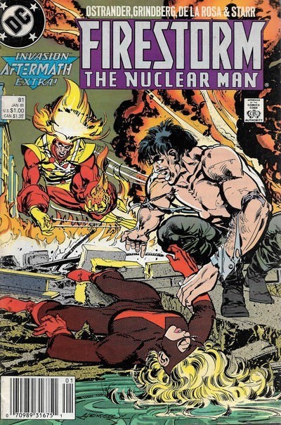 FIRESTORM: THE NUCLEAR MAN #81B