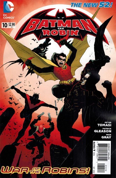 BATMAN AND ROBIN #10-2nd