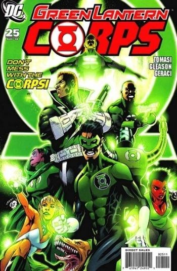 THE GREEN LANTERN CORPS #25