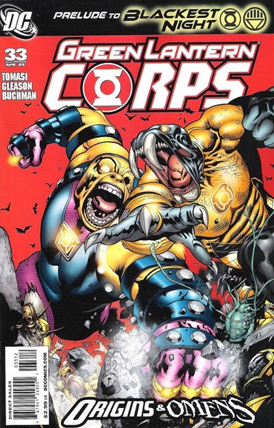 THE GREEN LANTERN CORPS #33-2nd
