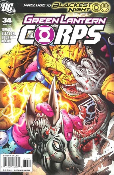 THE GREEN LANTERN CORPS #34