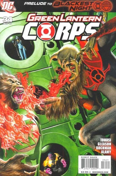 THE GREEN LANTERN CORPS #34-RI
