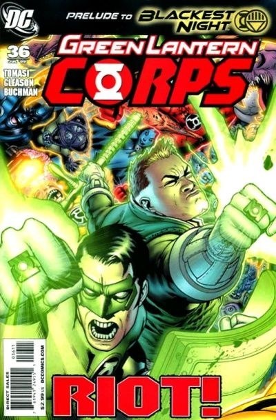 THE GREEN LANTERN CORPS #36
