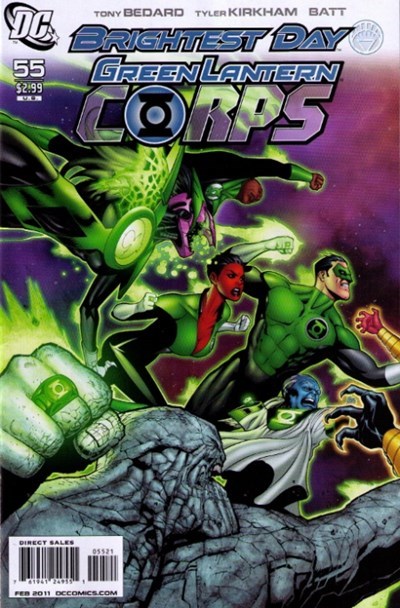 THE GREEN LANTERN CORPS #55B