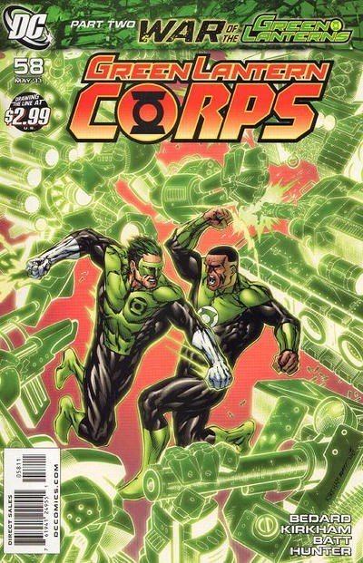 THE GREEN LANTERN CORPS #58