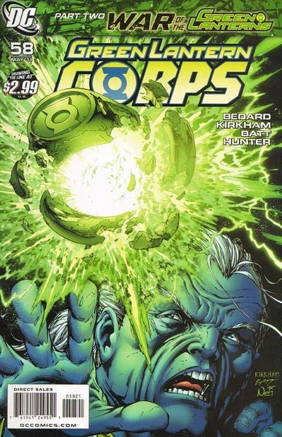 THE GREEN LANTERN CORPS #58B