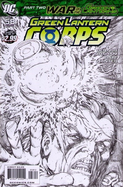 THE GREEN LANTERN CORPS #58-2nd