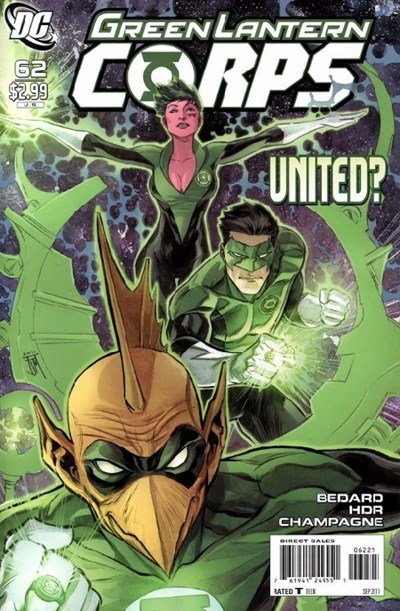 THE GREEN LANTERN CORPS #62B