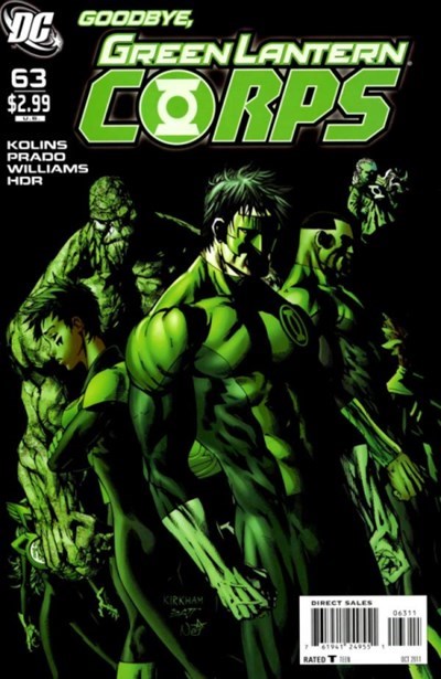 THE GREEN LANTERN CORPS #63