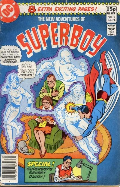 THE NEW ADVENTURES OF SUPERBOY #9B