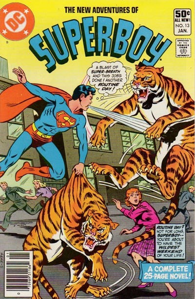 THE NEW ADVENTURES OF SUPERBOY #13B