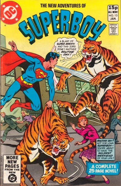 THE NEW ADVENTURES OF SUPERBOY #13C