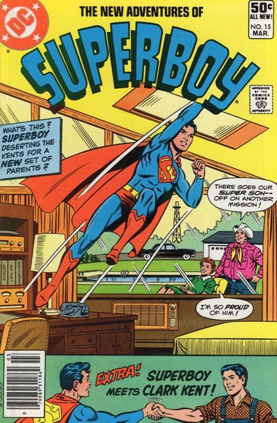 THE NEW ADVENTURES OF SUPERBOY #15B